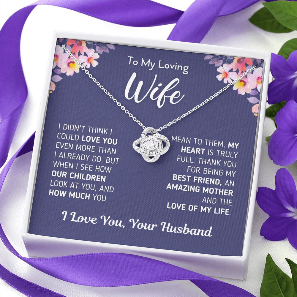Gift For Wife "Love Of My Life" Necklace Jewelry 