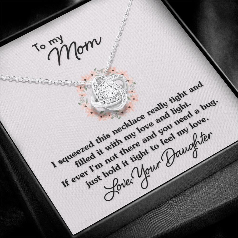 Gift for Mom "Feel My Love" Necklace Jewelry 