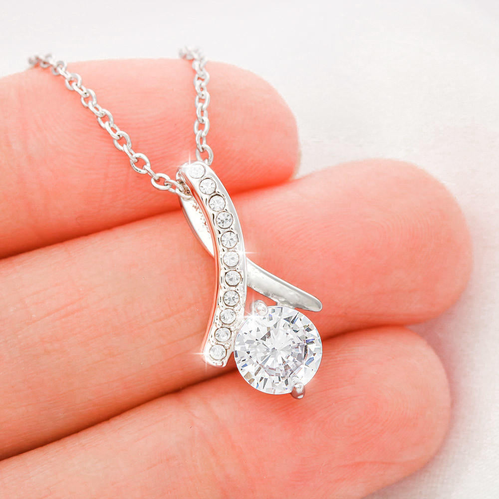 Krumfortable Living Fun Wife, My Love for You is Like The Tide; It's Constantly Flowing and Growing, Funny Love Dancing Necklace for Wife from Husband : Sports & Outdoors