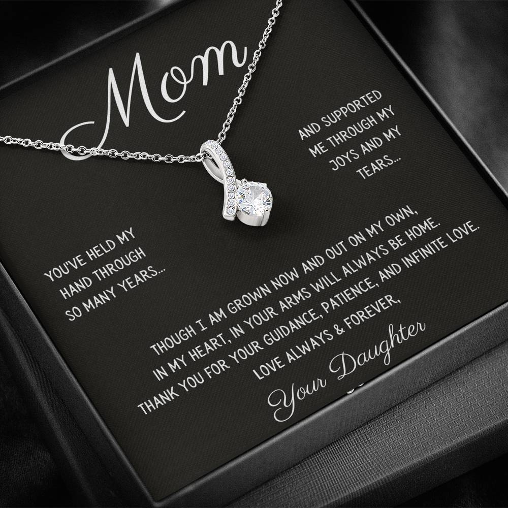 Beautiful "Your Arms Will Always Be Home" Necklace For Mom Jewelry 