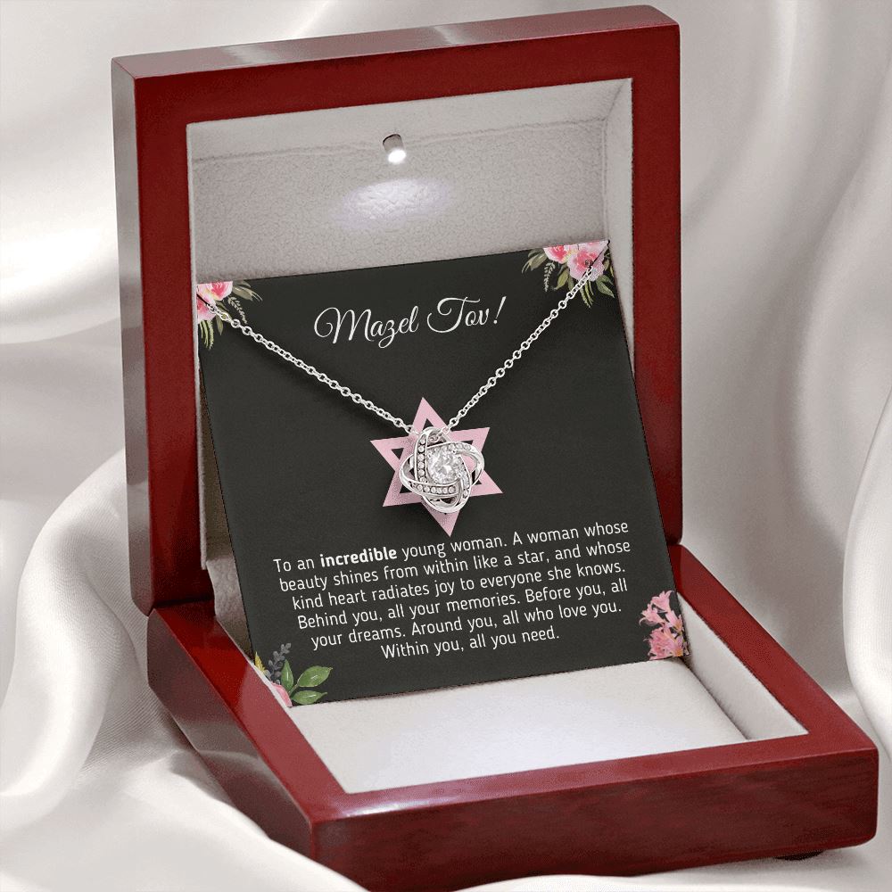 Beautiful Bat Mitzvah Necklace Jewelry 
