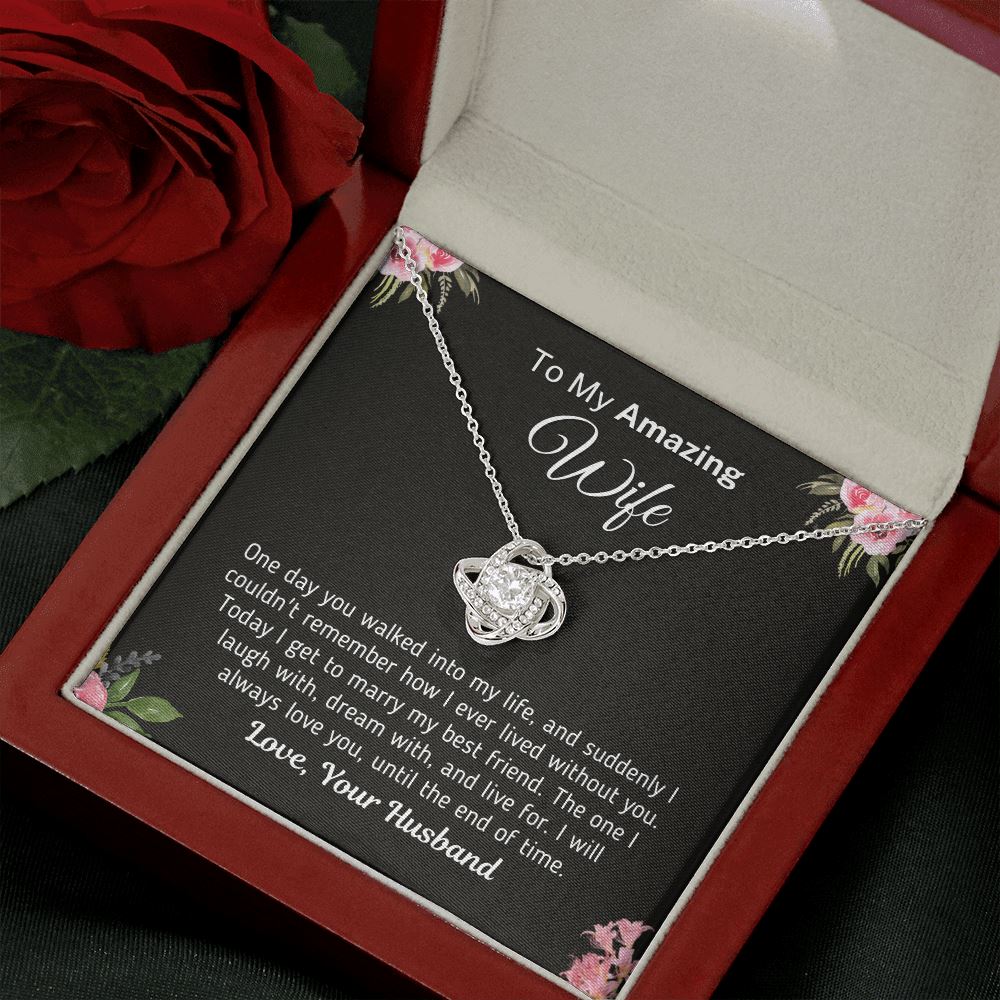Wedding Day Gift for Wife - Today I Marry My Best Friend Jewelry 
