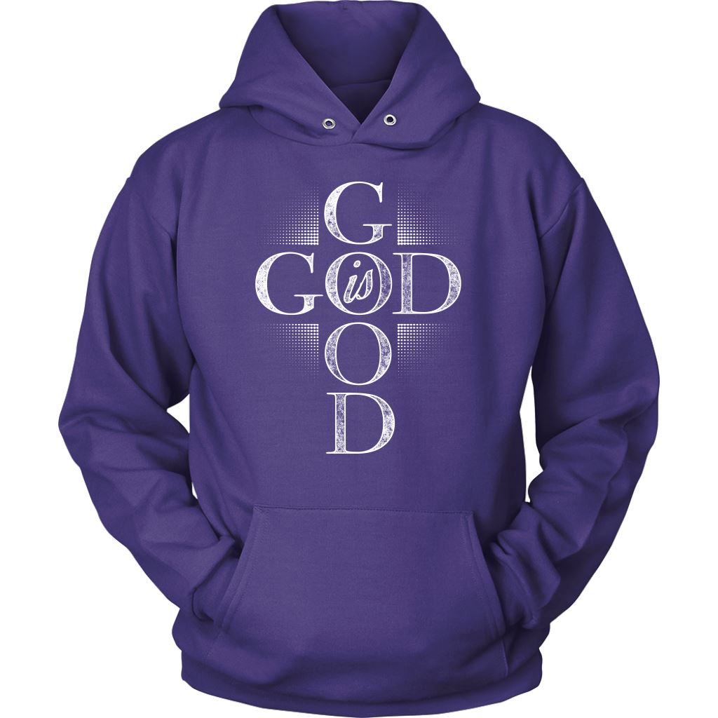 "God Is Good" - Shirts and Hoodies T-shirt Unisex Hoodie Purple S