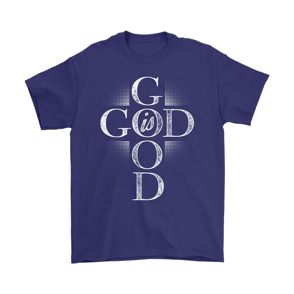 "God Is Good" - Shirts and Hoodies T-shirt Gildan Mens T-Shirt Purple S
